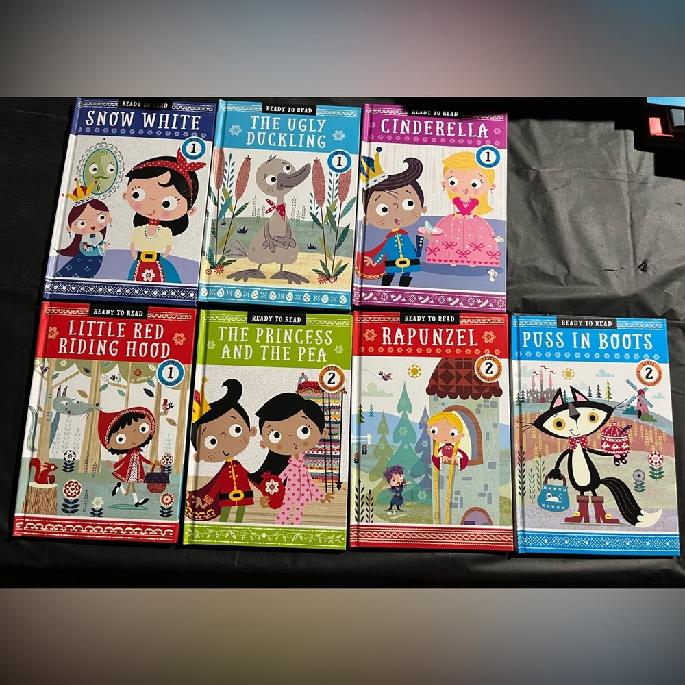 Classic Fairy Tale Kids Book Set - Multicolor